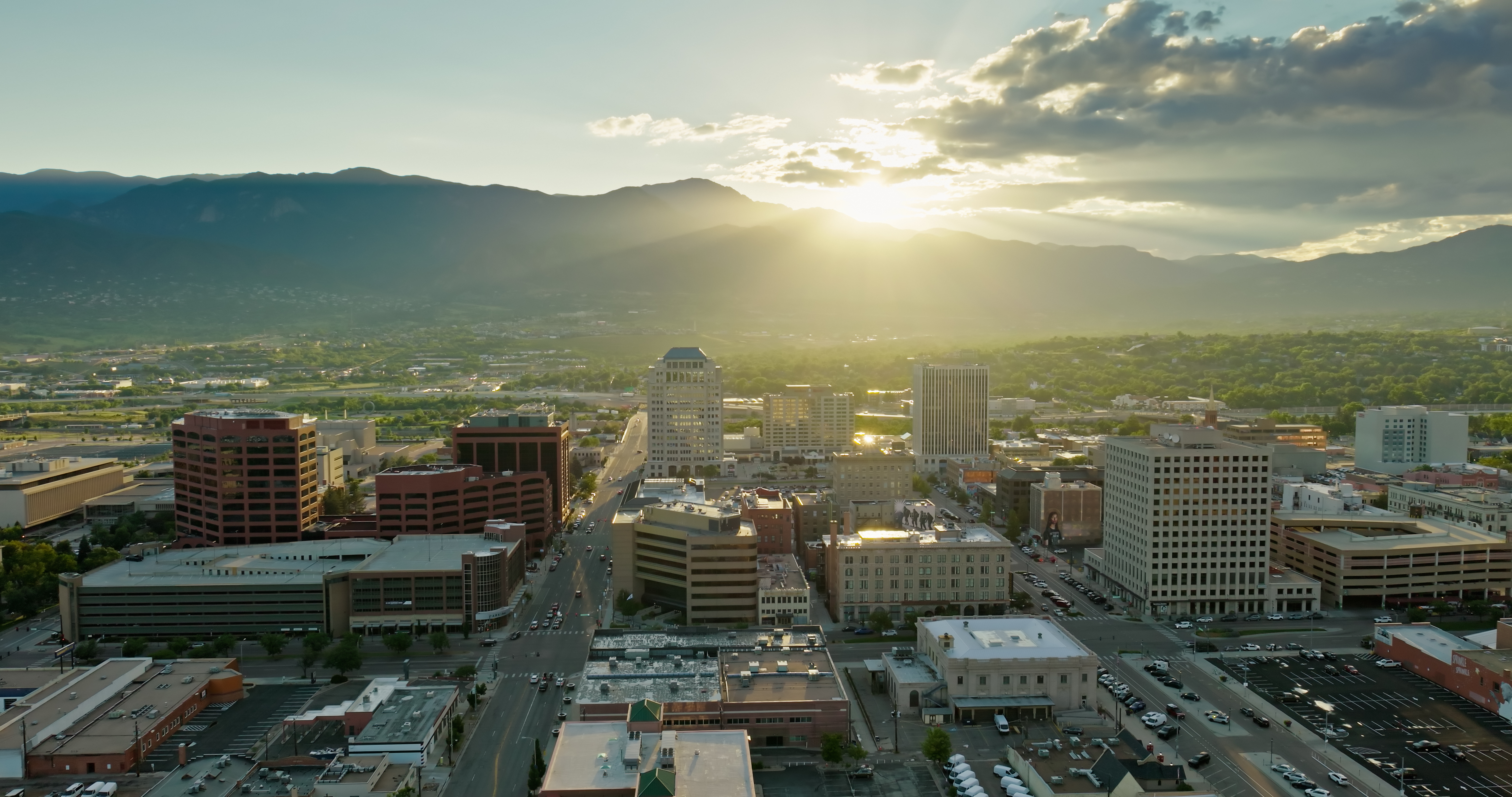 Colorado springs skyline