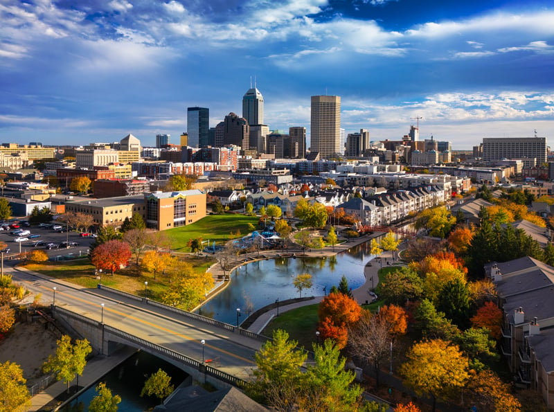 Indianapolis skyline