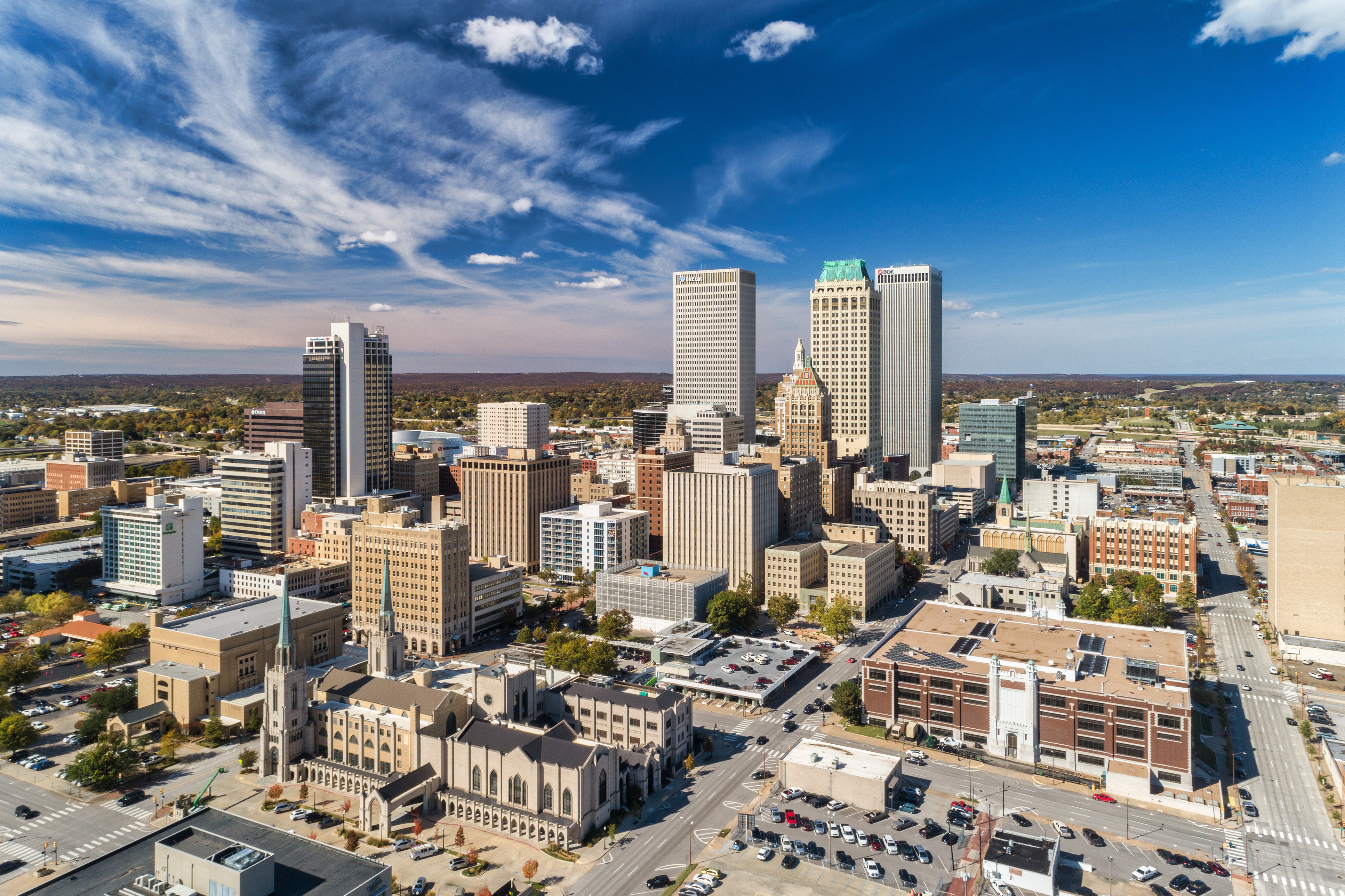 Tulsa Oklahoma skyline