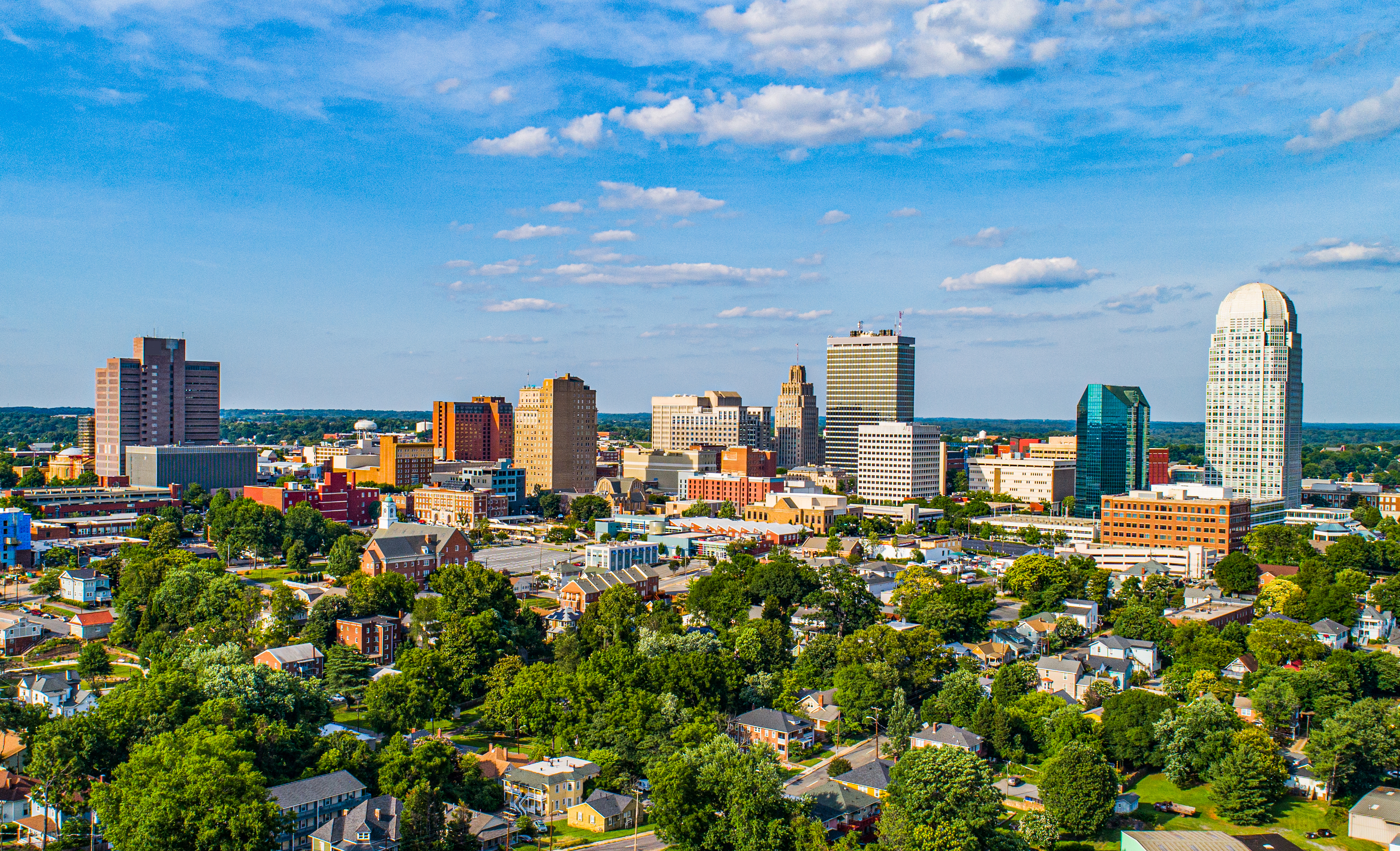 Winston-Salem skyline