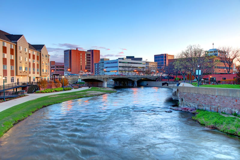 Downtown Sioux Falls, South Dakota