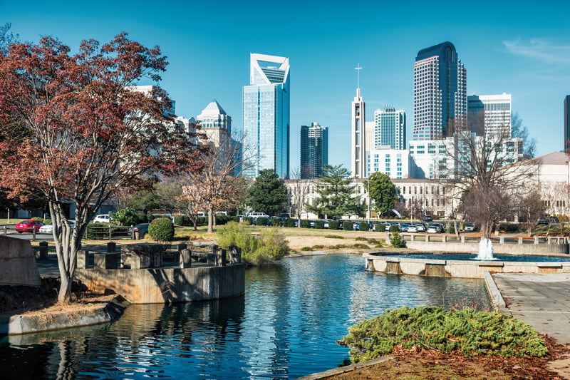 Downtown Charlotte, North Carolina skyline