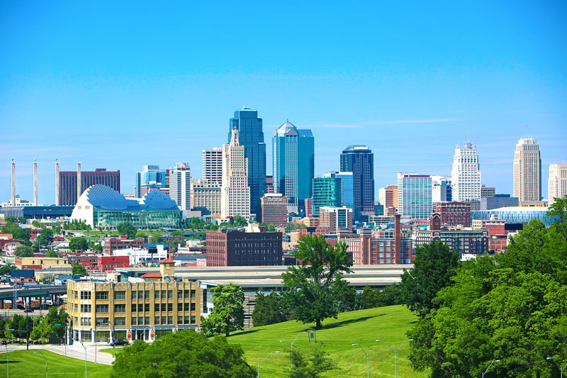Downtown Kansas City, Missouri skyline