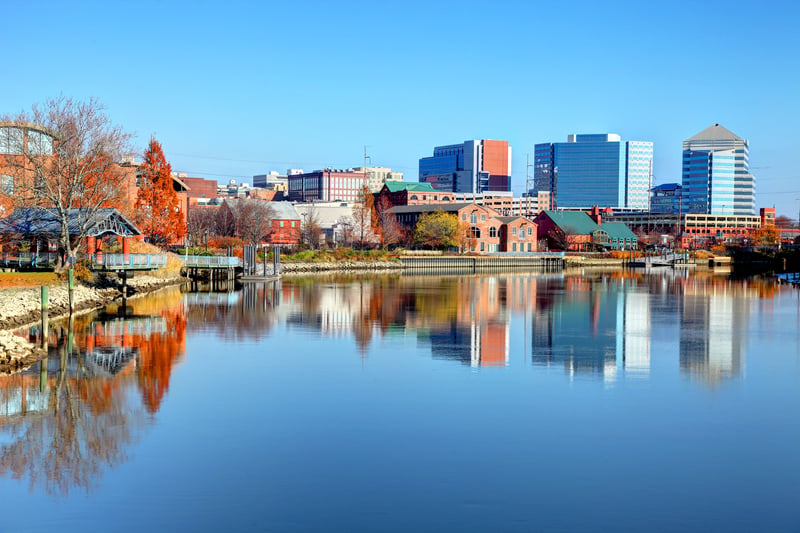 Downtown Wilmington, Delaware skyline