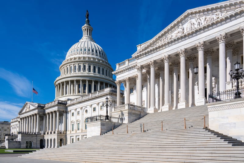 The U.S. Capitol building in Washington, D.C.