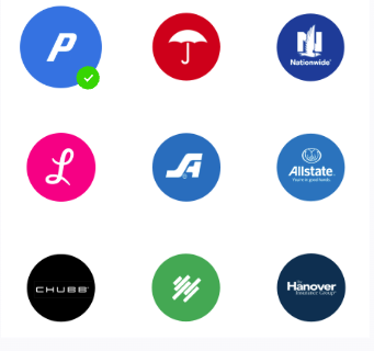 Insurance logos